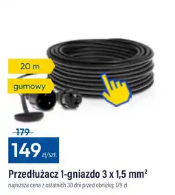 Bat Przedłużacz 1-gniazdo 3 x 1,5 mm² oferta