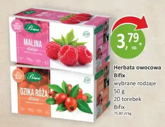 Herbata owocowa Bifix wybrane rodzaje
