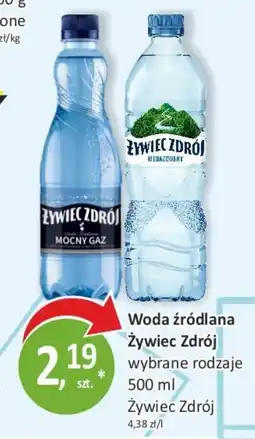 Sklepy S Woda źródłana Żywiciel Zdrój oferta