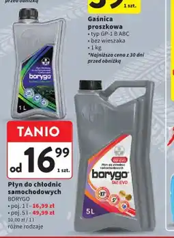 Intermarche Płyn do chłodnic samochodowych Borygo oferta