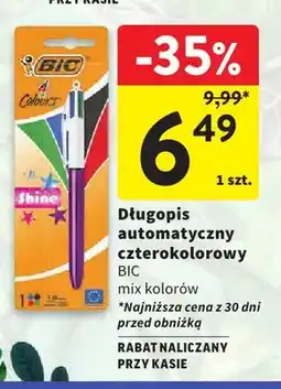 Intermarche Długopis automatyczny czterokolorowy BIC oferta