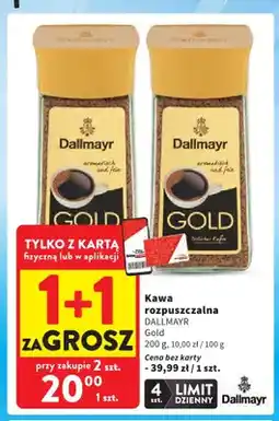 Intermarche Kawa rozpuszczalna Dallmayr Gold oferta