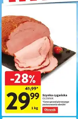 Intermarche Szynka cygańska Olewnik oferta