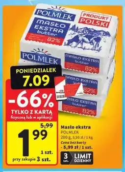 Intermarche Masło ekstra Polmlek oferta