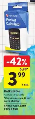 Intermarche Kalkulator kieszonkowy Signature oferta