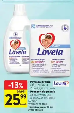 Intermarche Płyn do prania do kolorów Lovela Baby oferta