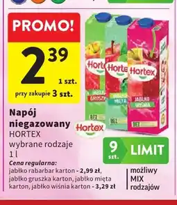 Intermarche Napój niegazowany Hortex oferta