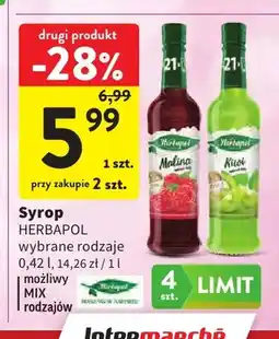 Intermarche Syrop Herbapol oferta