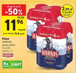 Intermarche Piwo Harnaś 4-pak oferta