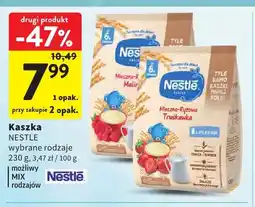 Intermarche Kaszka mleczno-ryżowa Nestlé Malina oferta