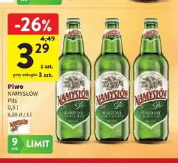 Intermarche Piwo Namysłów Pils oferta