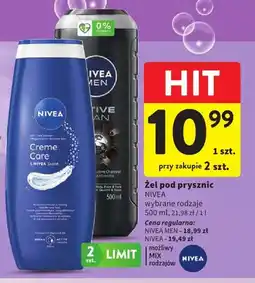 Intermarche Żel pod prysznic Nivea Creme Care oferta