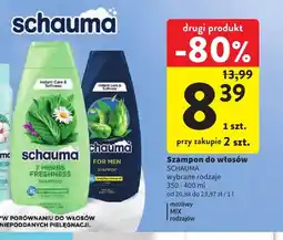 Intermarche Szampon do włosów Schauma 7 Herbs Freshness oferta
