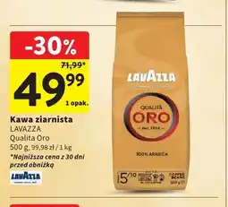 Intermarche Kawa ziarnista Lavazza Qualità Oro oferta