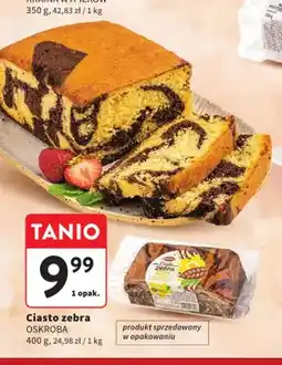 Intermarche Ciasto zebra Oskroba oferta