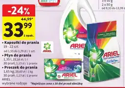 Intermarche Kapsułki do prania Ariel oferta