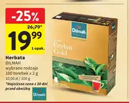 Intermarche Herbata Dilmah Ceylon Gold oferta