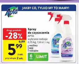 Intermarche Spray do czyszczenia Apta oferta