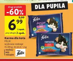 Intermarche Karma dla kota Felix Junior Fantastic 4-pak oferta
