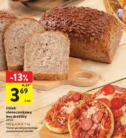Intermarche Chleb słonecznikowy bez drożdży Reva oferta
