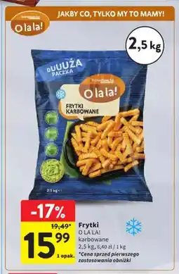 Intermarche Frytki karbowane O La La! oferta