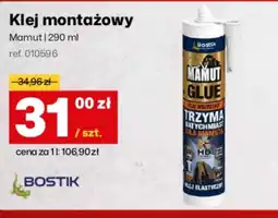 3W Klej montażowy Bostik oferta