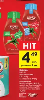 Intermarche Ketchup pikantny Kotlin oferta