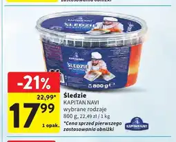 Intermarche Śledzie Kapitan Navi oferta