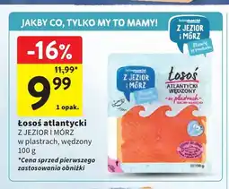 Intermarche Łosoś atlantycki wędzony w plastrach Z Jezior i Mórz oferta