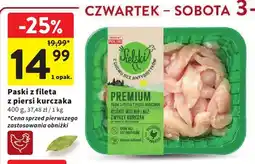 Intermarche Paski z fileta z piersi kurczaka Sielski oferta