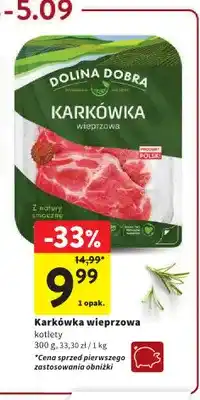 Intermarche Karkówka wieprzowa kotlety Dolina Dobra oferta
