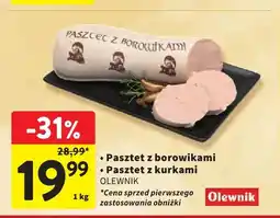 Intermarche Pasztet z borowikami Olewnik oferta