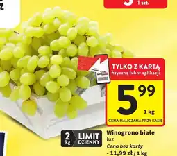 Intermarche Winogrona białe oferta