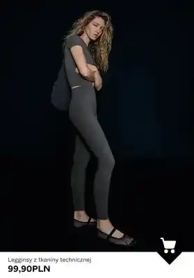 Legginsy z tkaniny technicznej