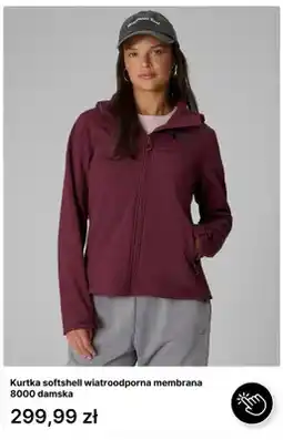 4F Kurtka softshell 4F wiatroodporna membrana 8000 damska oferta