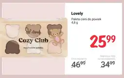 Rossmann Paleta cieni do powiek Lovely oferta