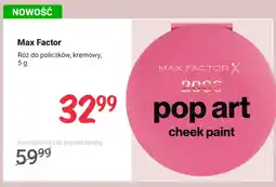 Rossmann Róż do policzków kremowy Max Factor oferta