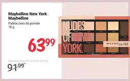 Rossmann Paleta cieni do powiek Maybelline New York oferta