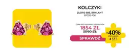 Briju Kolczyki złoto 585 brylant Briju B1036-106 oferta