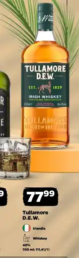 Netto Whiskey Tullamore Dew oferta
