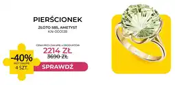 Briju Pierścionek złoto 585 ametyst Briju KN-000138 oferta