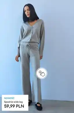 Sinsay Spodnie wide leg oferta