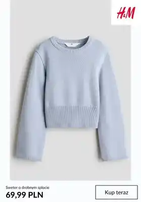 Sweter o drobnym splocie H & M