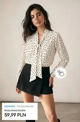 Sinsay Koszulowa bluzka oferta