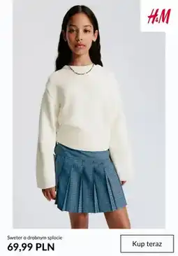 H&M Sweter o drobnym splocie H & M oferta
