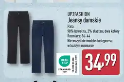 ALDI Jeansy damskie UP2FASHION oferta