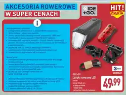 ALDI Lampki rowerowe LED Ride+Go oferta