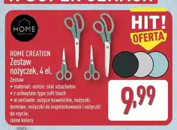 ALDI Zestaw nożyczek Home Creation 4 el oferta