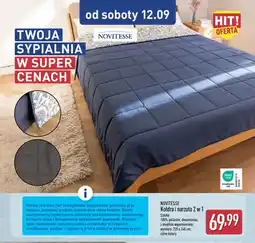 ALDI Kołdra i narzuta 2 w 1 Novitesse oferta