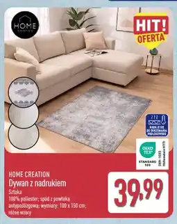 ALDI Dywan z nadrukiem Home Creation oferta